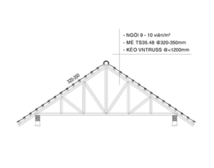 Hệ kèo thép mạ 2 lớp